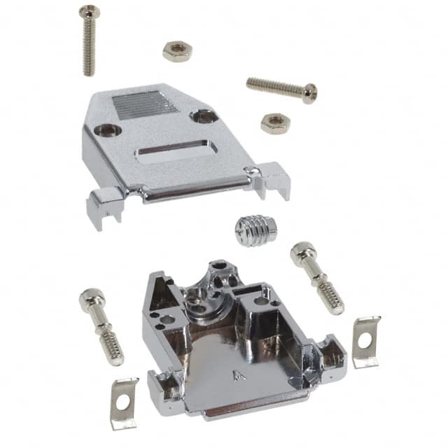 978-015-020-121 NorComp Inc.  Capots de connecteurs D-Sub en forme de D